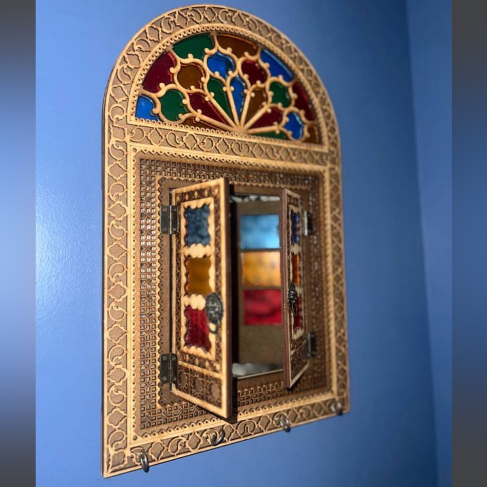 Elegant Multicolor Wall Mirror Decor
